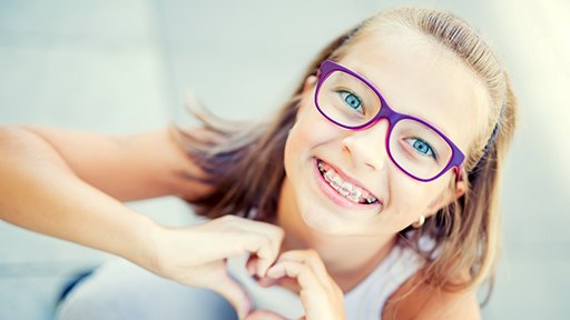 Teenager with braces in Canfield